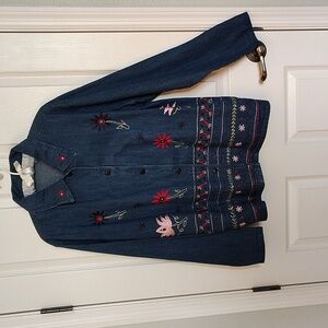 Vintage nectar embroidery jacket